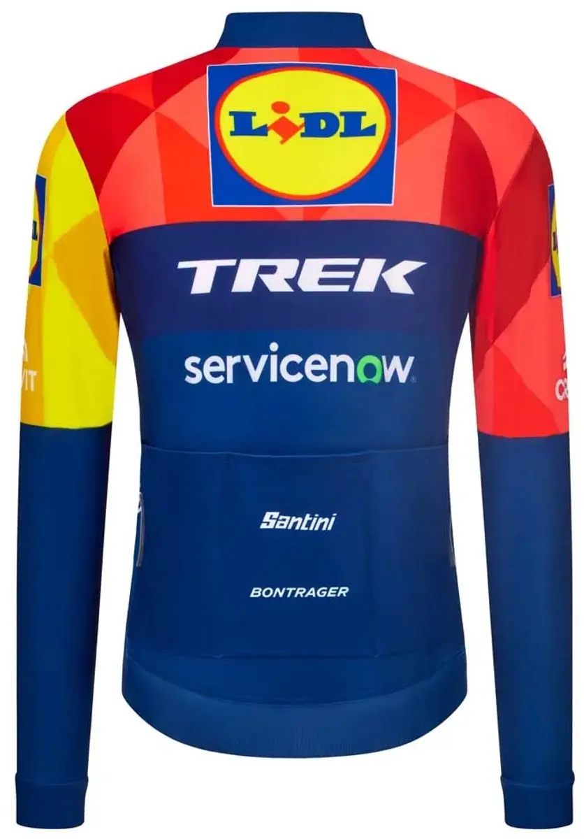 Santini Lidl Trek 2026 Trui Lange Mouwen - Blauw - M L