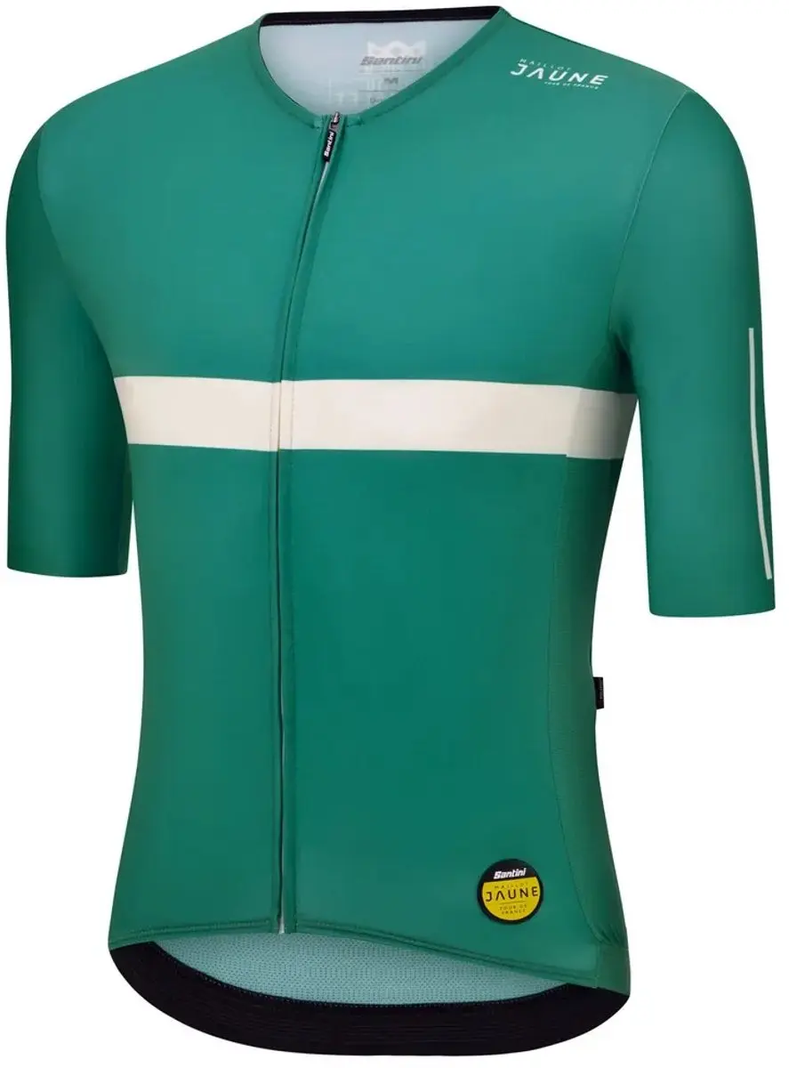Santini Mj Col Du Tourmalet Wielertrui - Groen XL