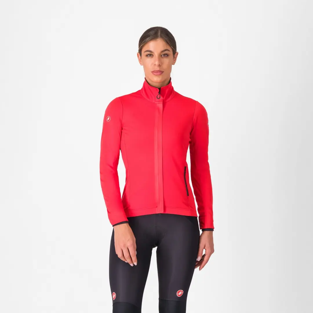 Castelli Fietsjack Roze Dames
