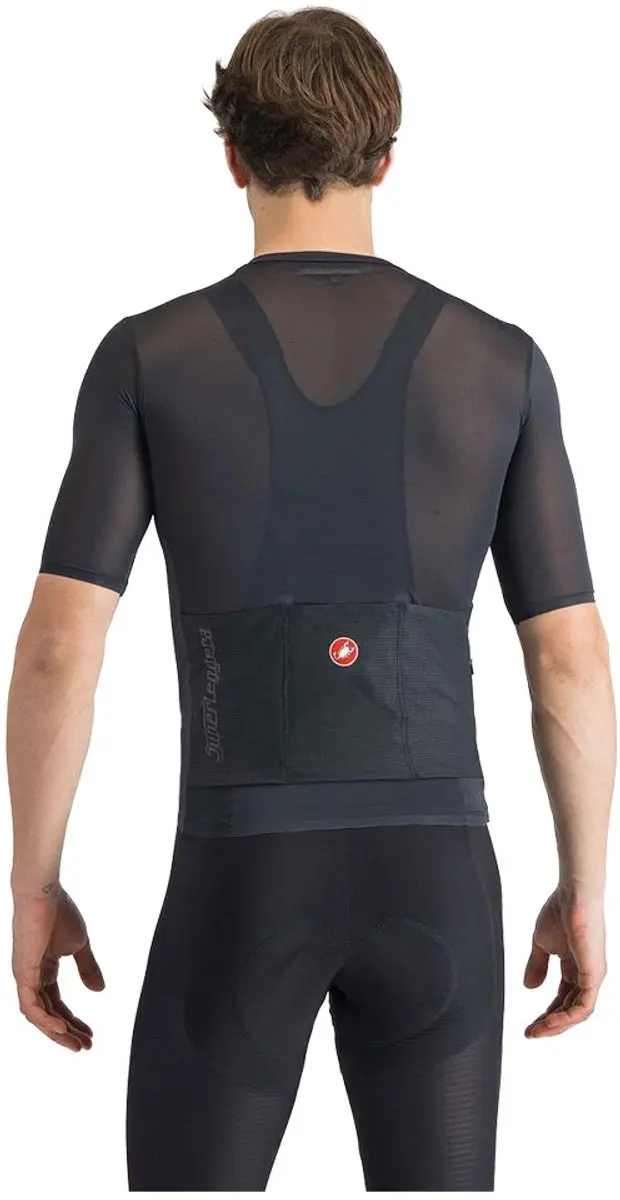 Castelli Superleggera A/C Wielertrui - L - Light Black