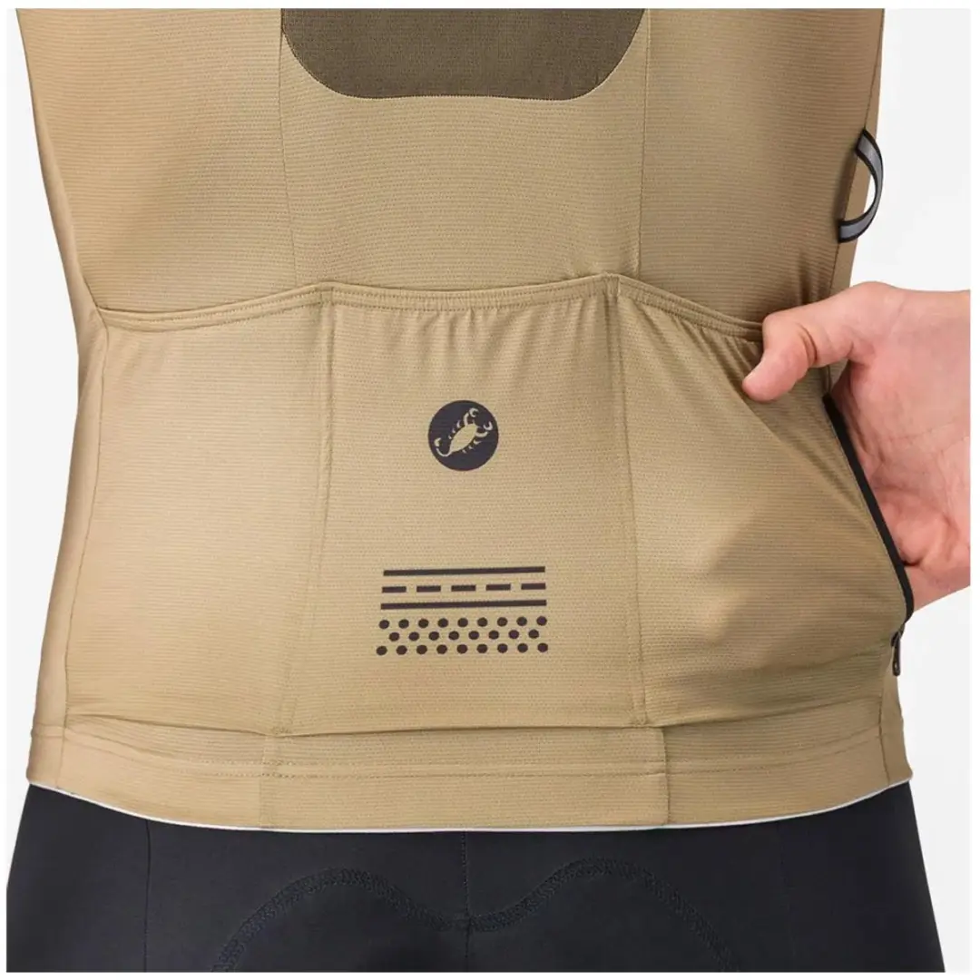 Castelli Unlimited Pro 2 Wielertrui - Beige - XL
