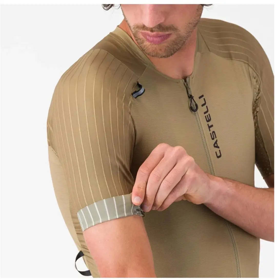 Castelli Unlimited Pro 2 Wielertrui - Beige - XL