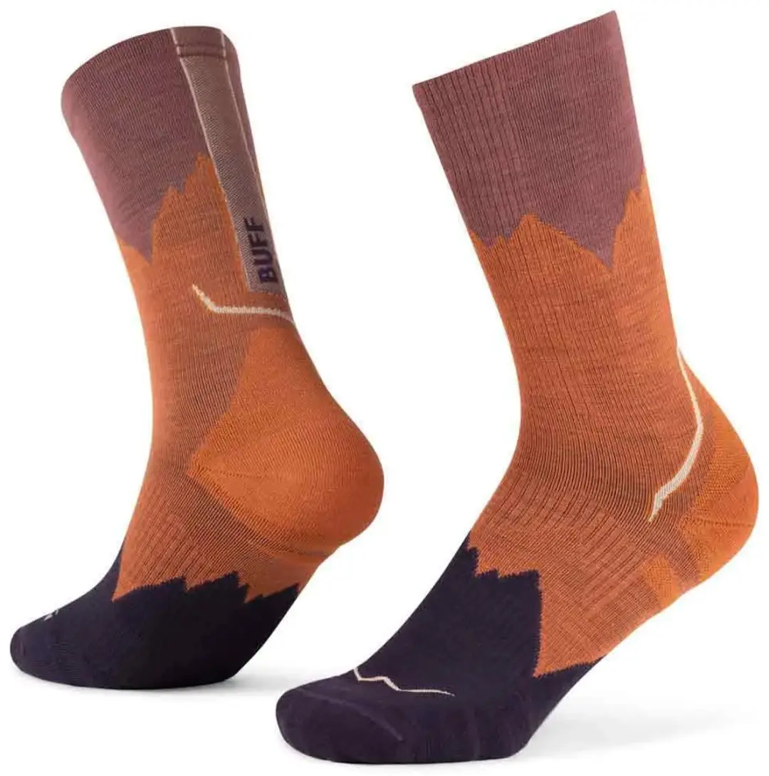 Buff ® Merino Lightweight Crewsokken Oranje EU 45-47