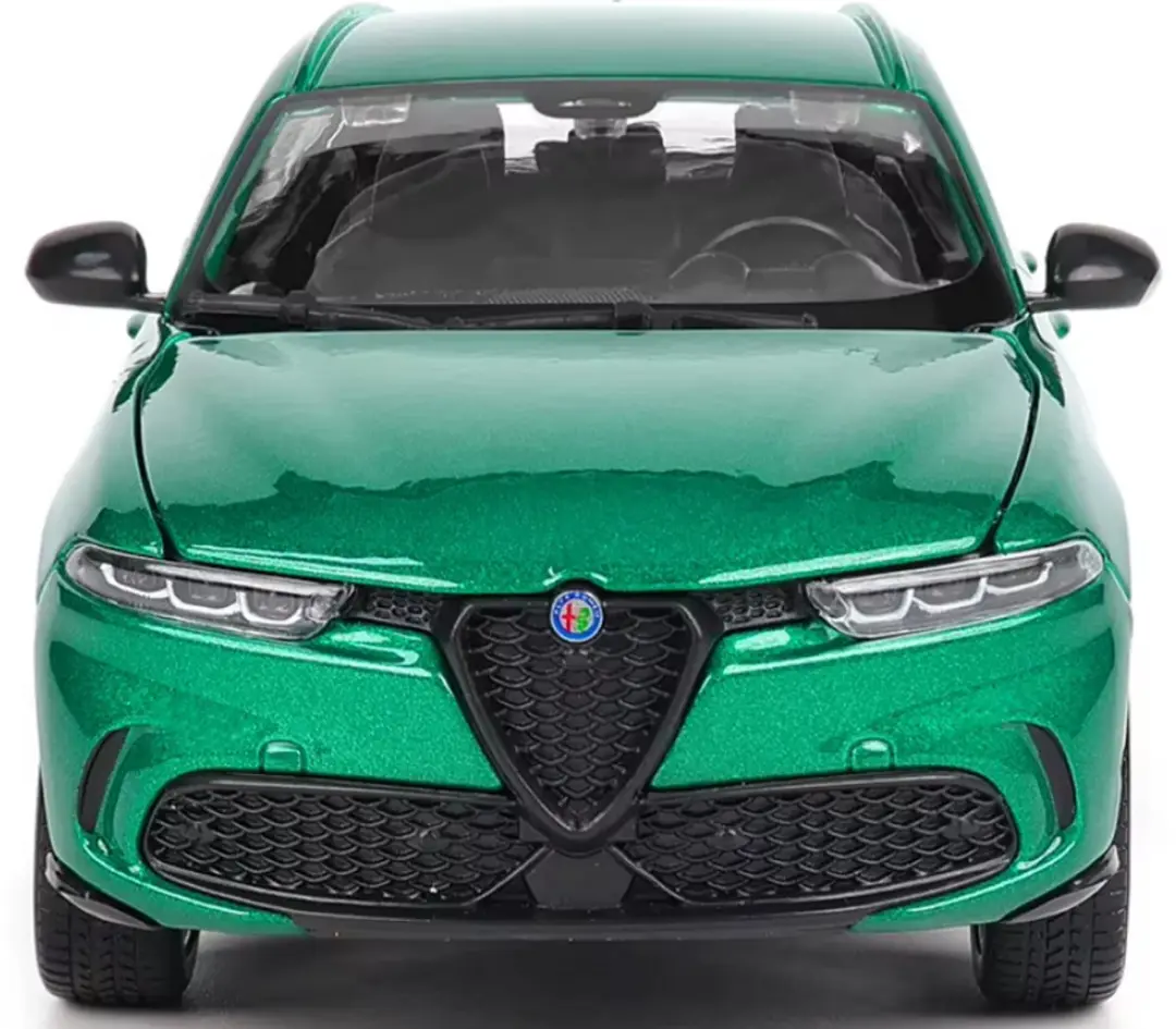 Bburago Alfa Romeo Tonale 2022 1:24 Model - Groen - afbeelding 6 van 6