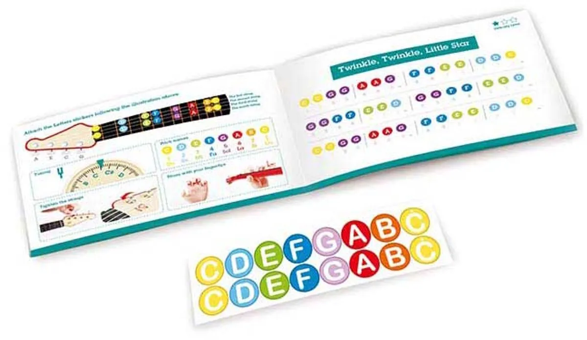 Hape Elektrische Lern-Ukulele - Blauw