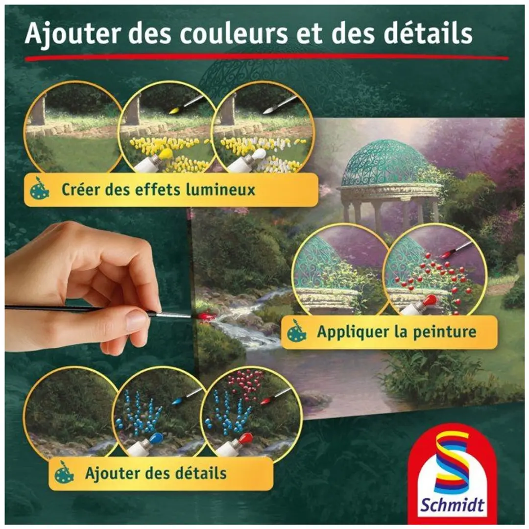 Schmidt Spiele Thomas Kinkade My Artnoble Acryl Schilderset 50x40cm