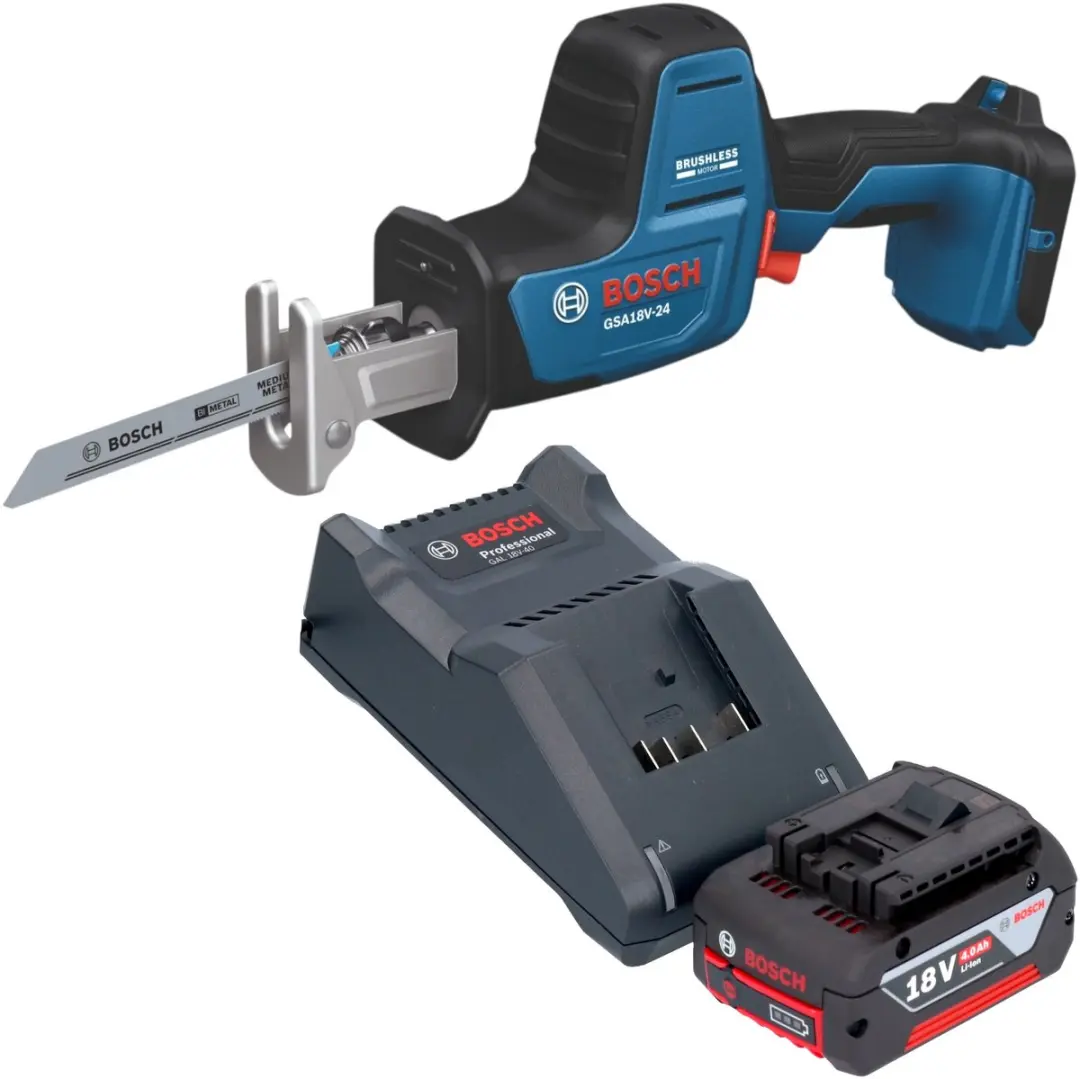 Bosch GSA 18V-24 Professional accu-reciprozag 18 V 230 mm borstelloos + 1x accu