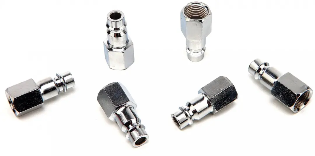 HBM Euro Insteeknippel 1/4 inch inwendig