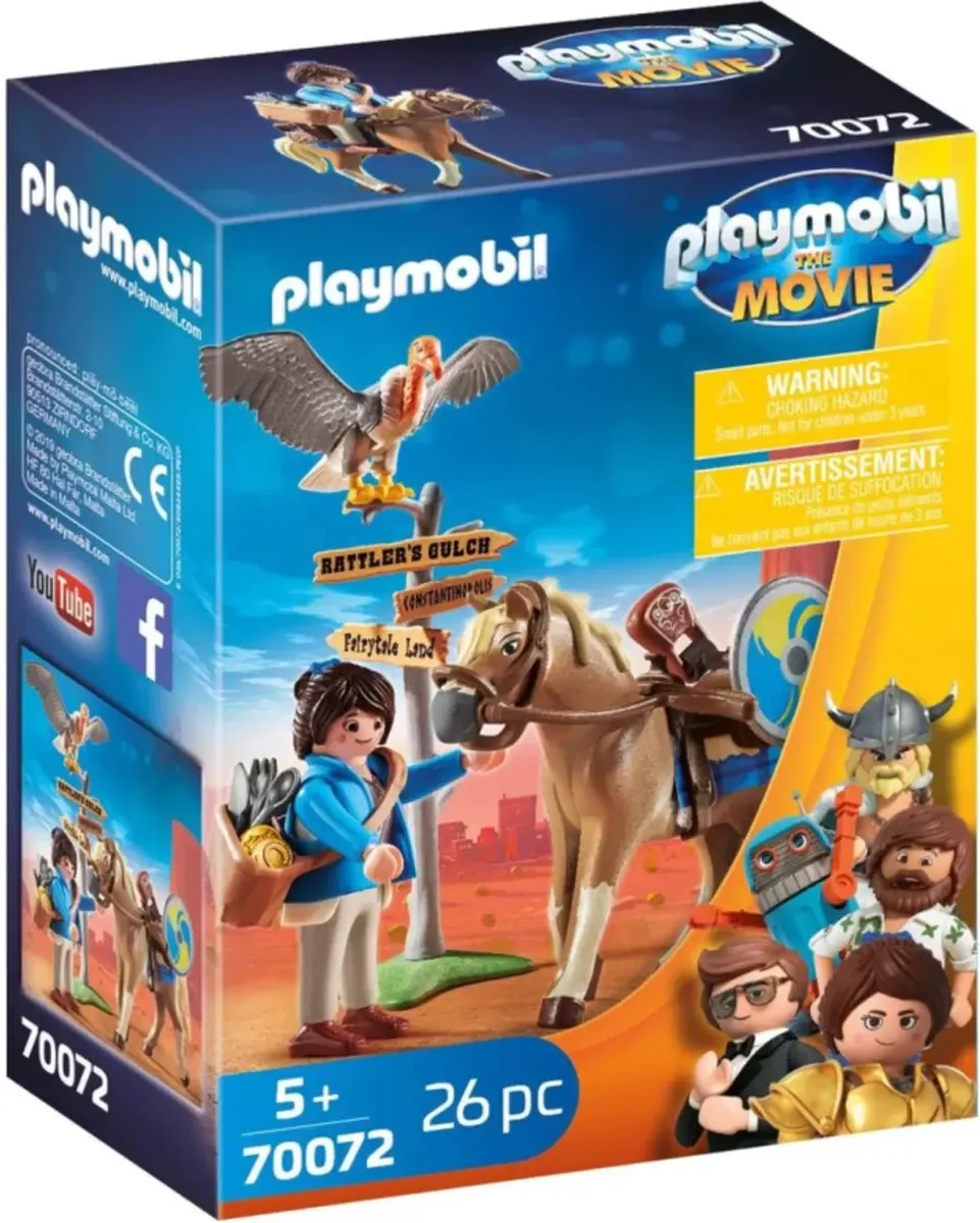 Playmobil The Movie Marla met Paard 70072