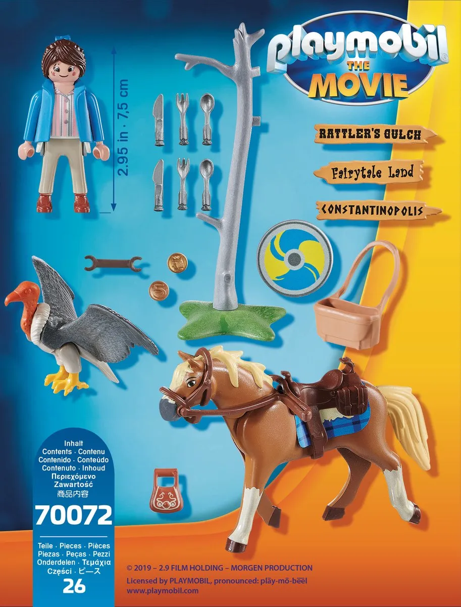 Playmobil The Movie Marla met Paard 70072