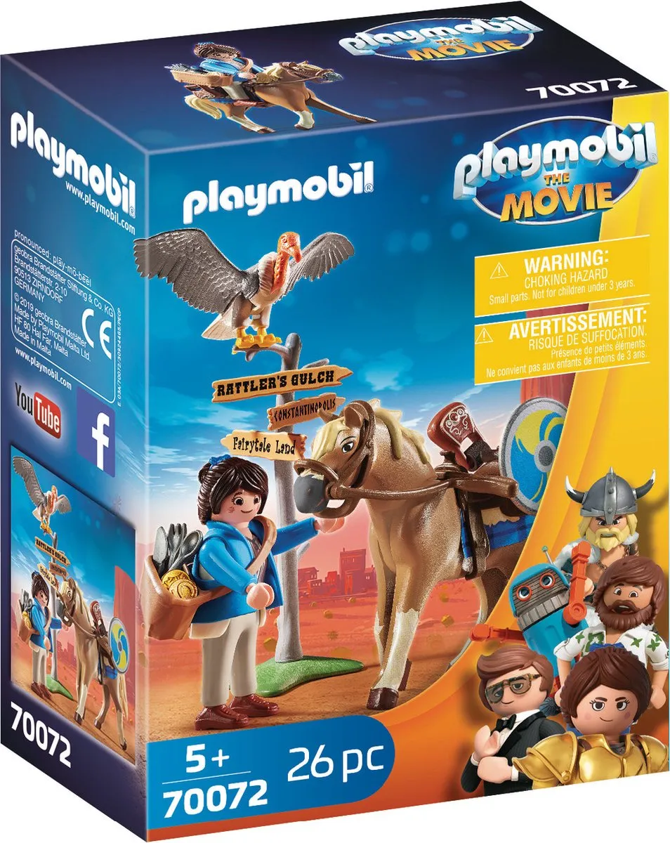 Playmobil The Movie Marla met Paard 70072