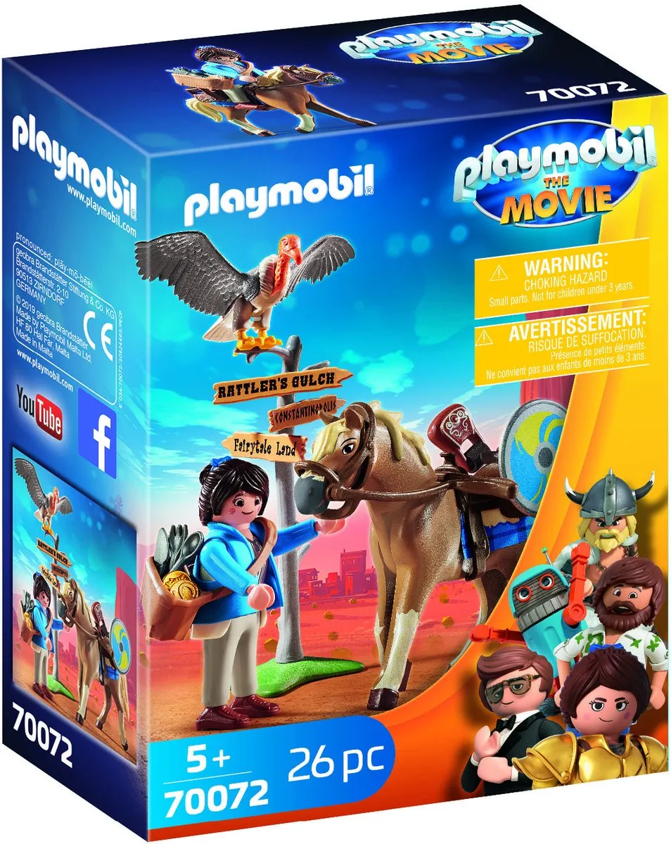 Playmobil The Movie Marla met Paard 70072