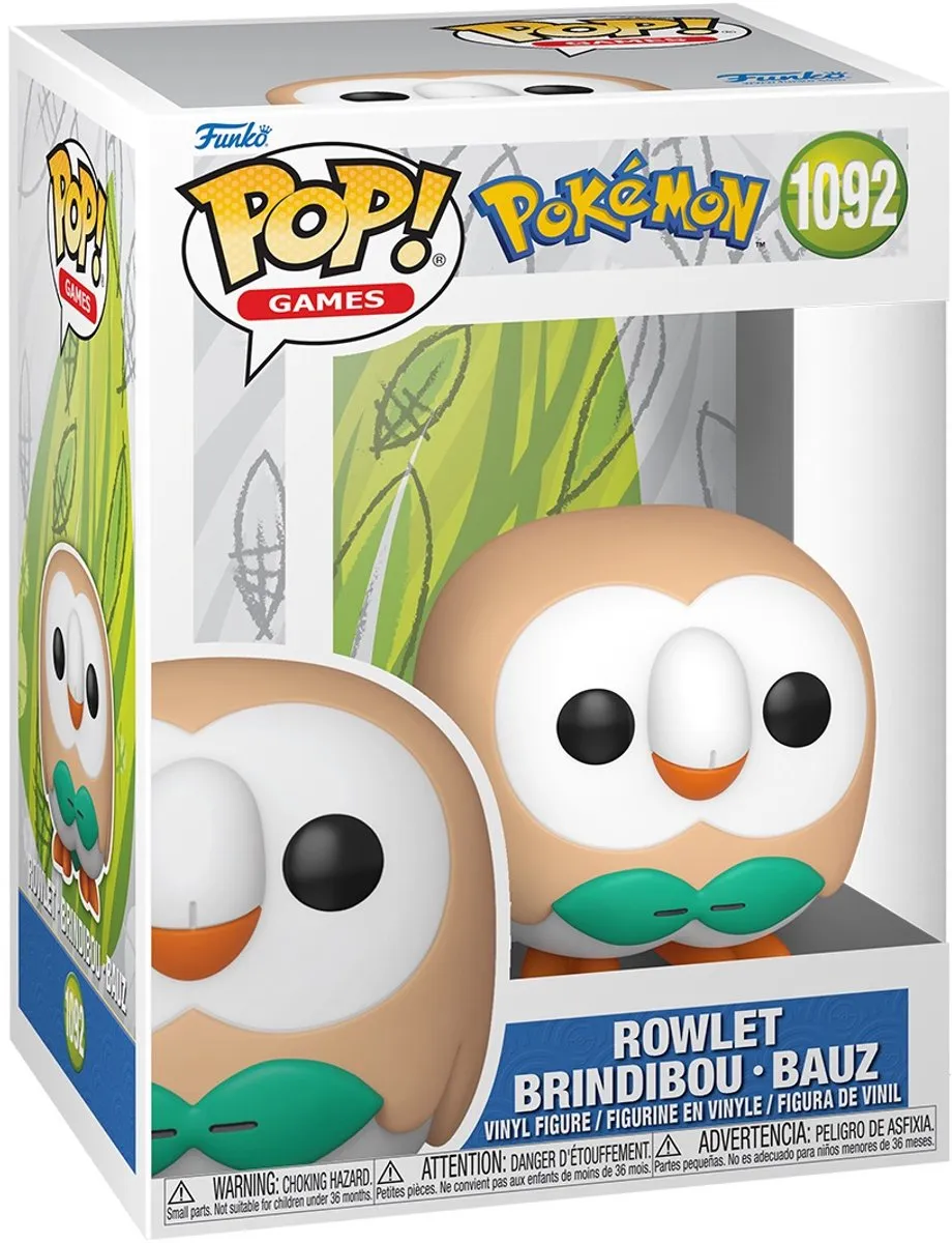 Funko Pop! Pokémon Rowlet 86367 - Vinylfiguur