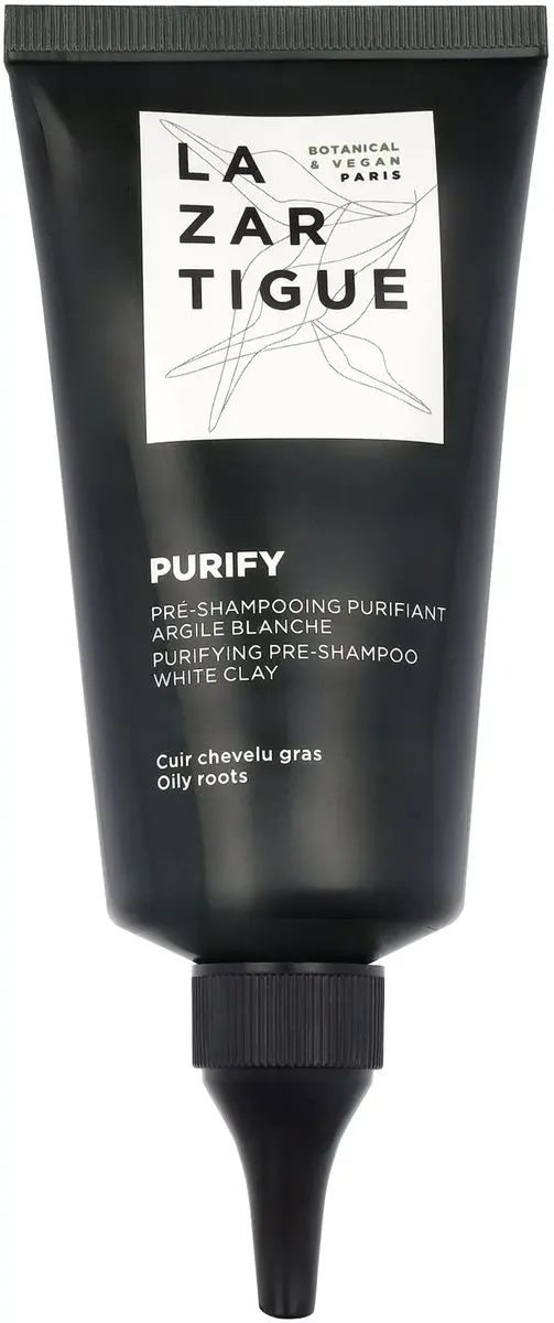 Lazartigue Purify Scalp Pre-Shampoo Witte Klei 75ml