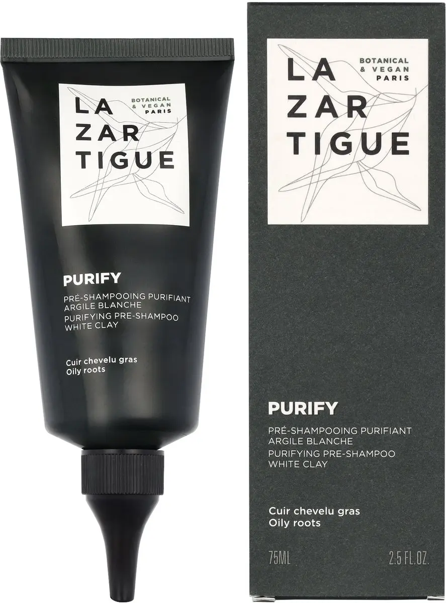 Lazartigue Purify Scalp Pre-Shampoo Witte Klei 75ml