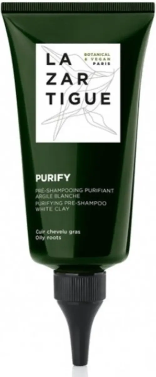 Lazartigue Purify Scalp Pre-Shampoo Witte Klei 75ml