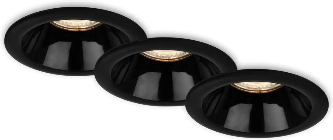 Briloner Inbouwspots GU10 Set 3 Stuks