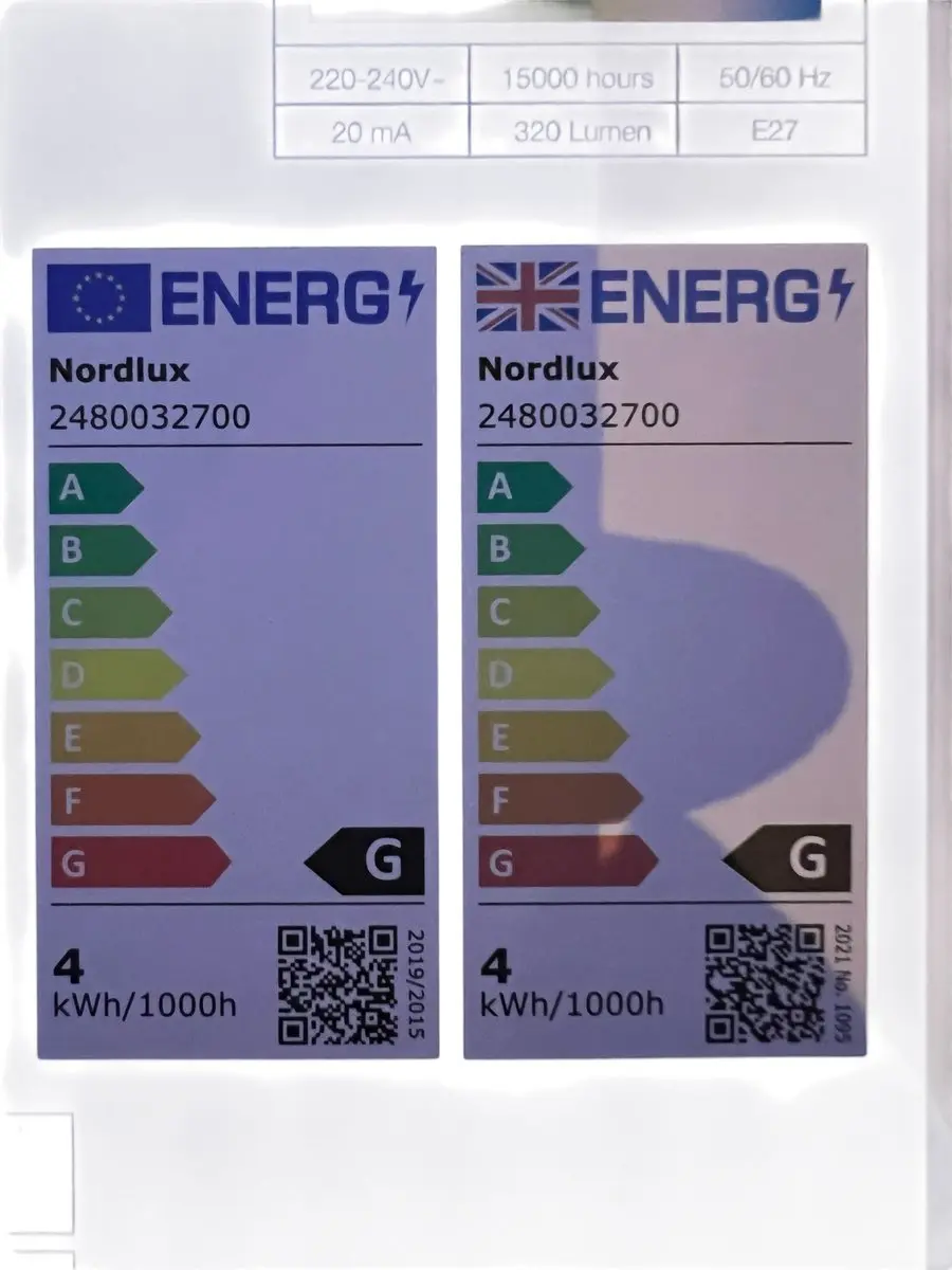 Nordlux Clear Finish LED Armatuur 320 Lm E27 - afbeelding 2 van 6