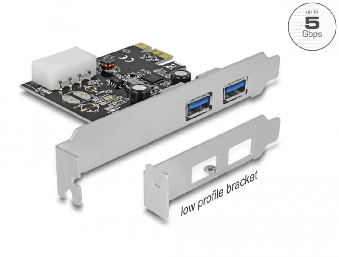 Delock PCIe USB 3.0 2 Poorten