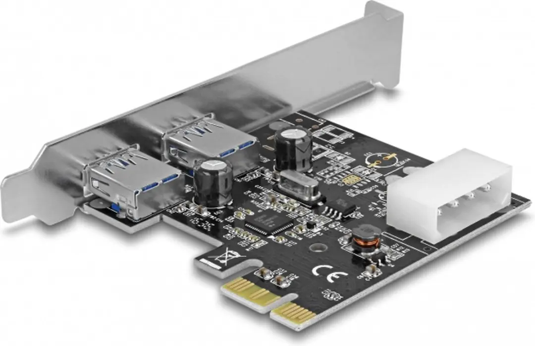 Delock PCIe USB 3.0 2 Poorten - 89243