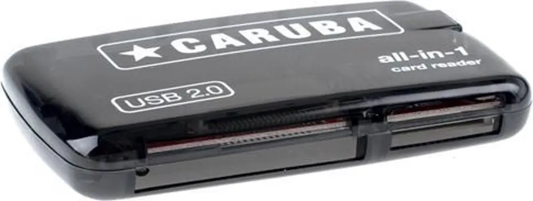 Caruba 35-in-1 Cardreader USB 2.0 D43036 - Zwart