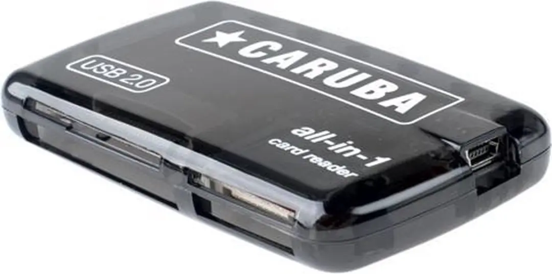Caruba 35-in-1 Cardreader USB 2.0 D43036 - Zwart