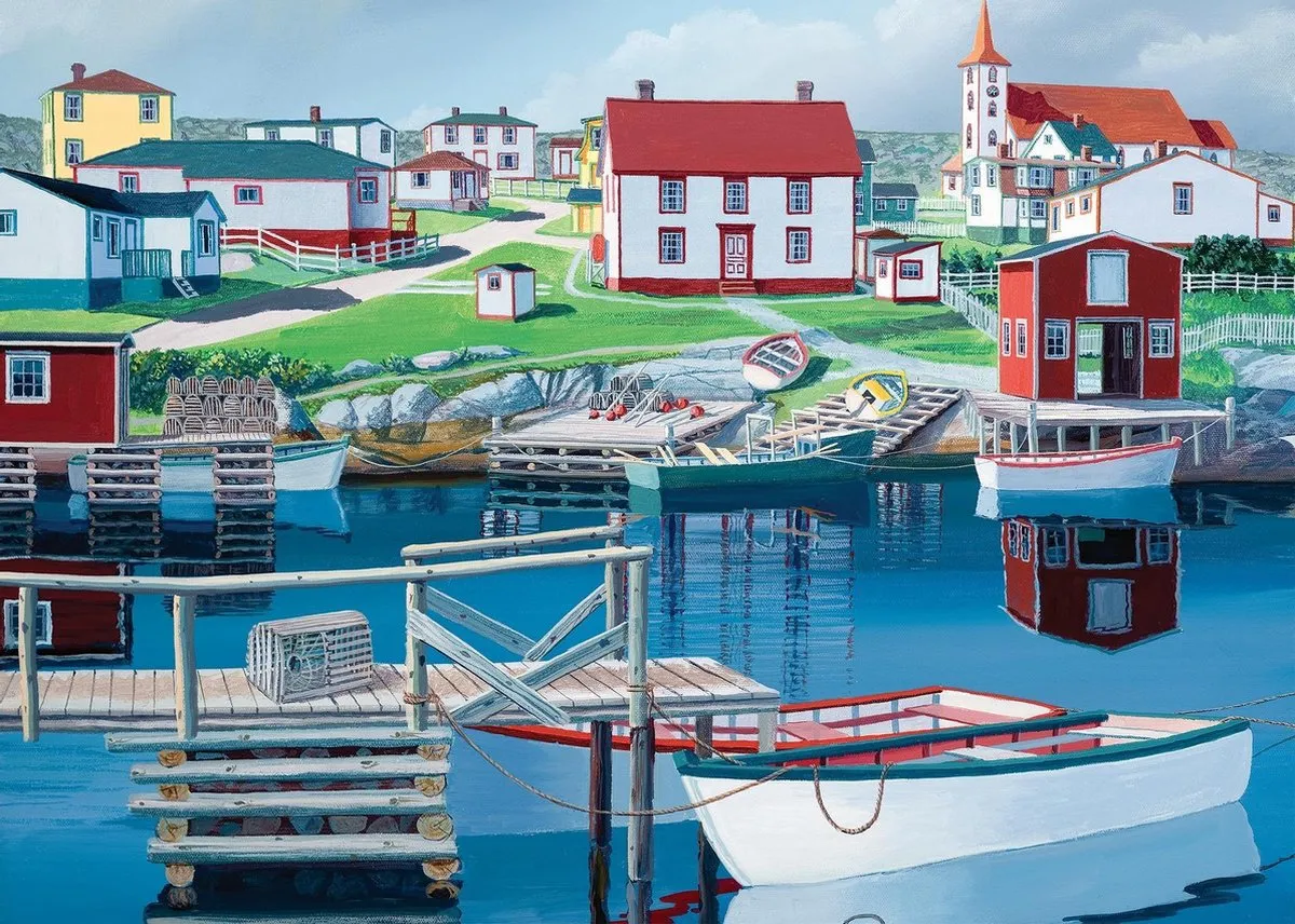 Ravensburger Canadian Collection Haven in Greenspond Legpuzzel 1000 Stuks - 168330