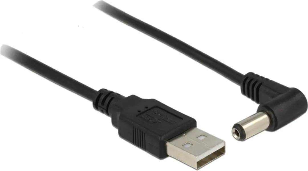 Delock 83578 USB A DC Kabel - 1,5m - Zwart - afbeelding 6 van 6