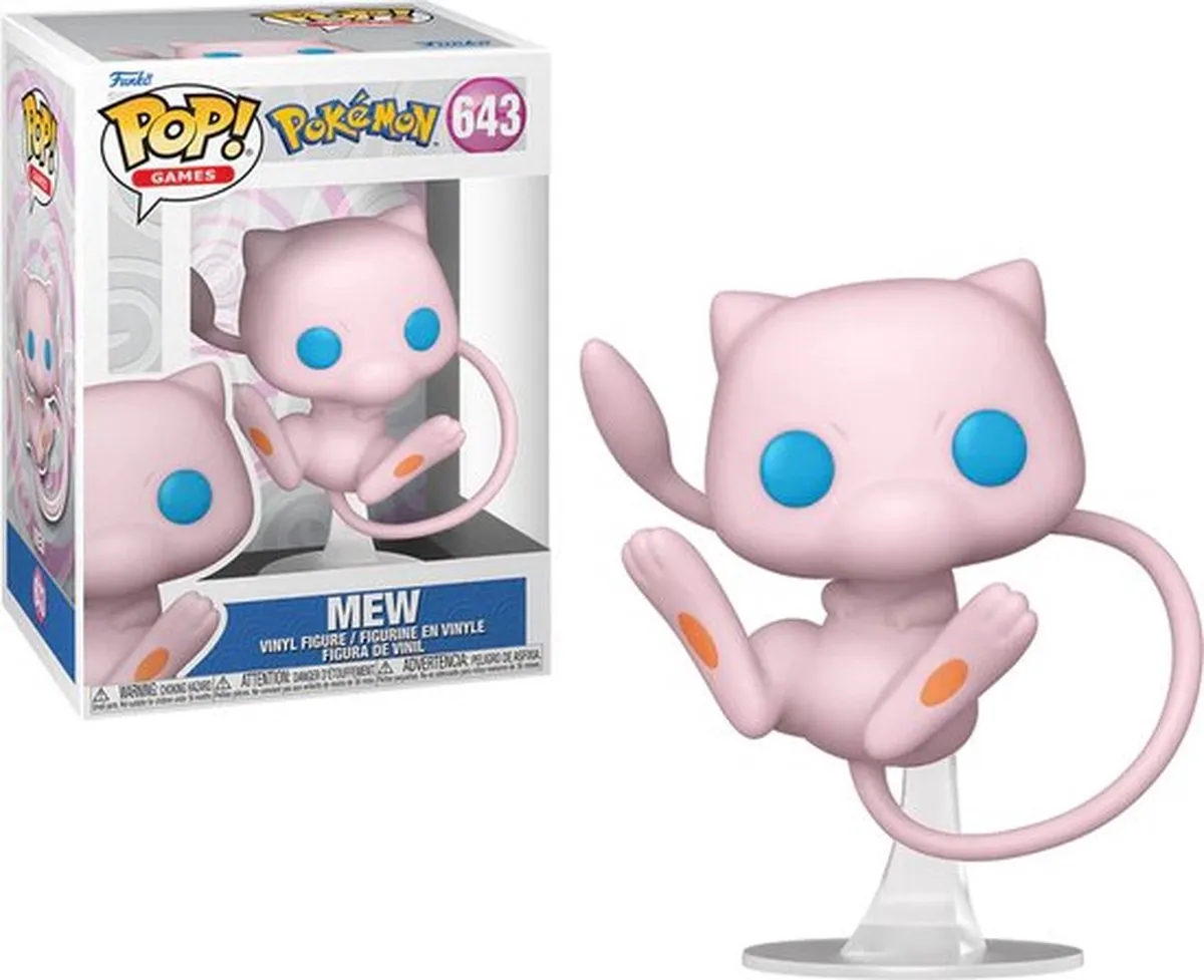 Funko Pop Pokémon Mew 74221 - Mysterieus figuur - 8,4 cm