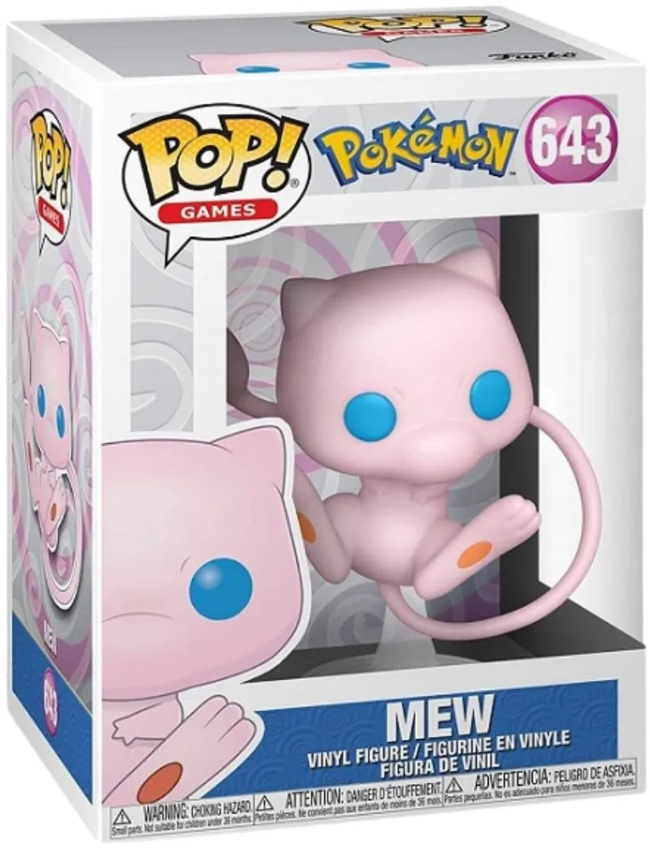 Funko Pop Pokémon Mew 74221 - Mysterieus figuur - 8,4 cm