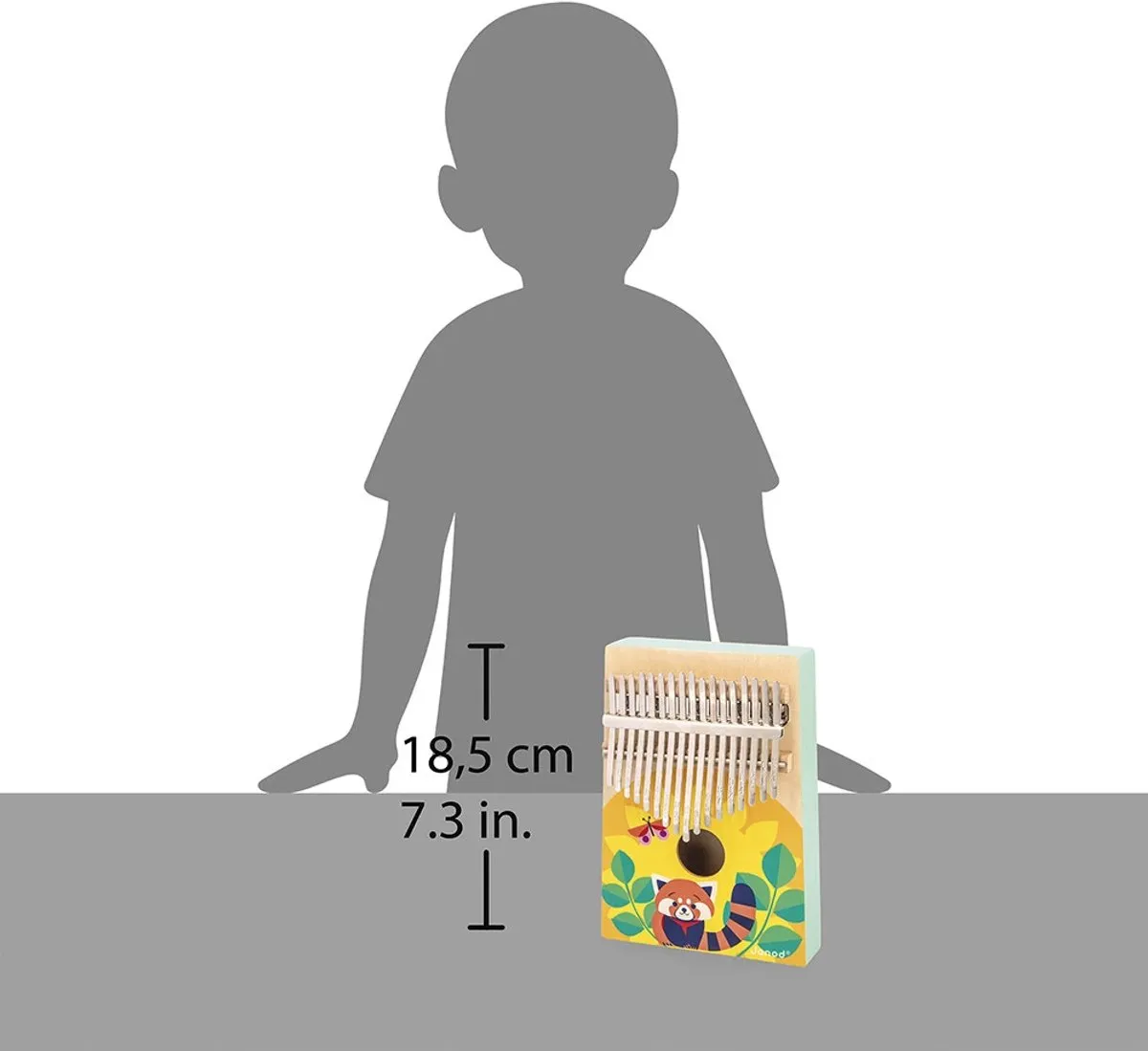 Janod Gioia Houten Kalimba - 17 Tones - Kindermuziekinstrument