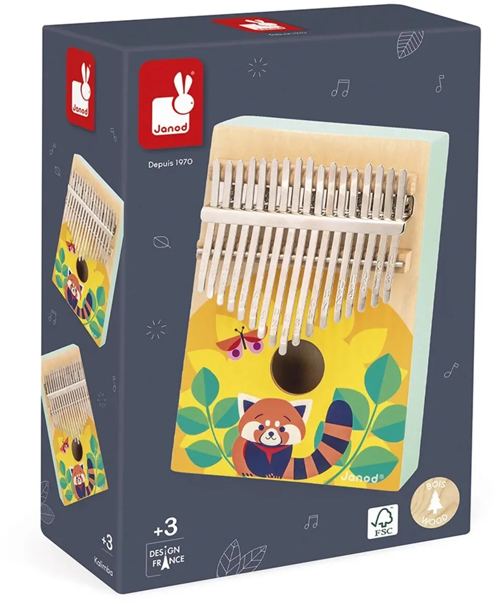 Janod Gioia Houten Kalimba - 17 Tones - Kindermuziekinstrument