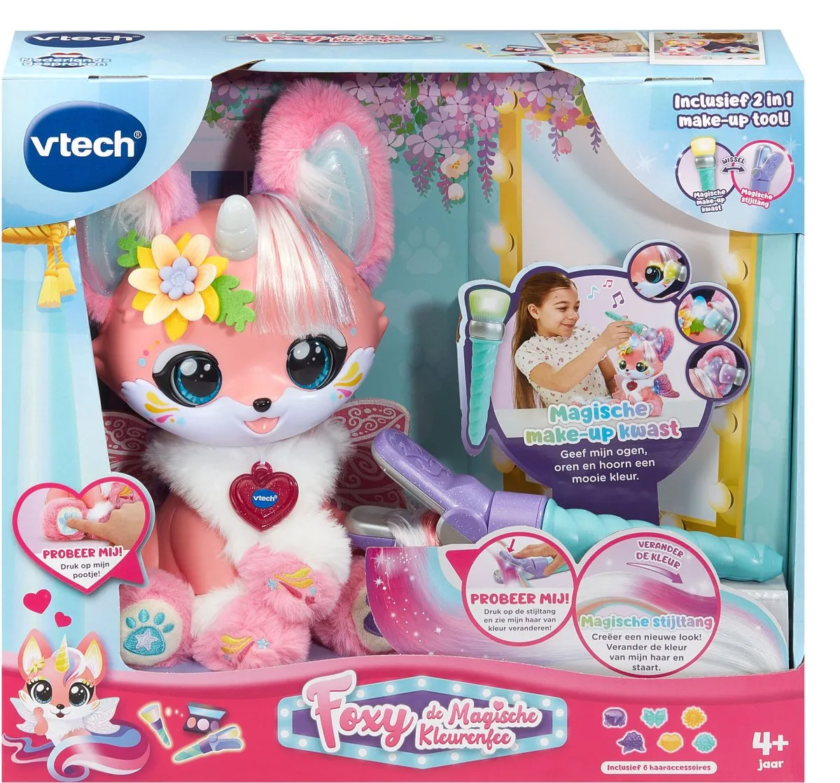 VTech Foxy de Magische Kleurenfee 580582623 - Multicolor