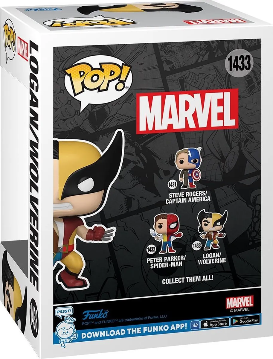 Funko Pop Marvel Logan/Wolverine #1433 - Multi
