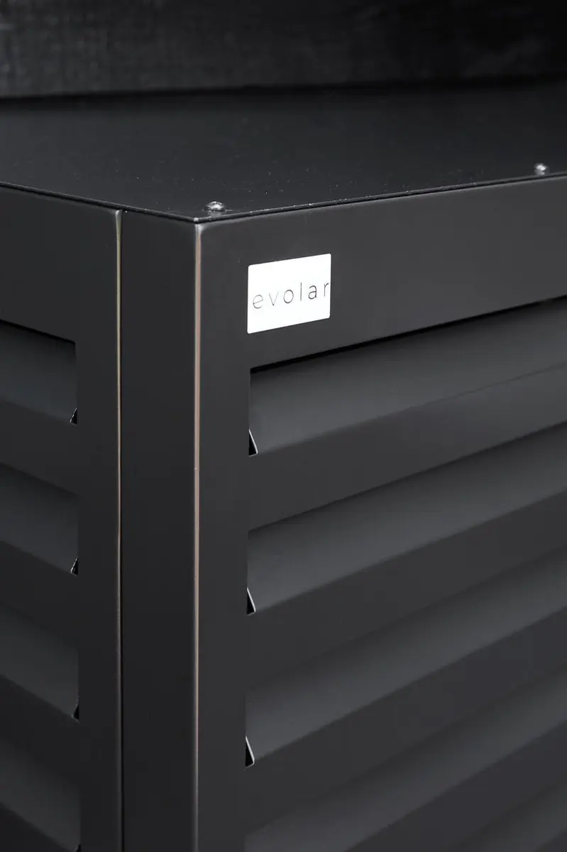 Evolar Bottom Panel Airco Omkasting Zwart - Small - afbeelding 3 van 5