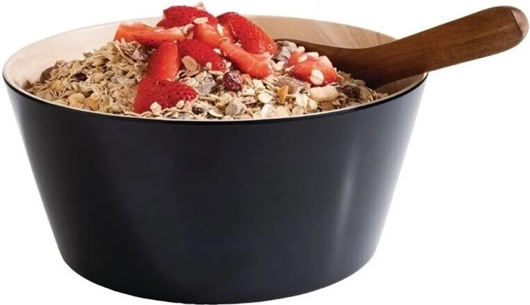 APS Frida Kom - Hout/Zwart - Ø22cm - 2,2L