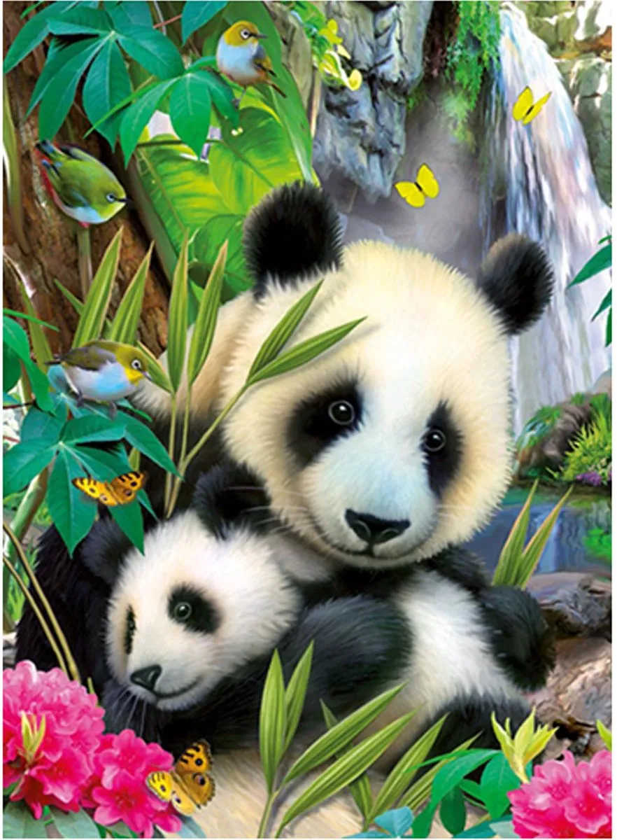 Ravensburger Lieve Panda Legpuzzel 300 Stuks - Multicolor