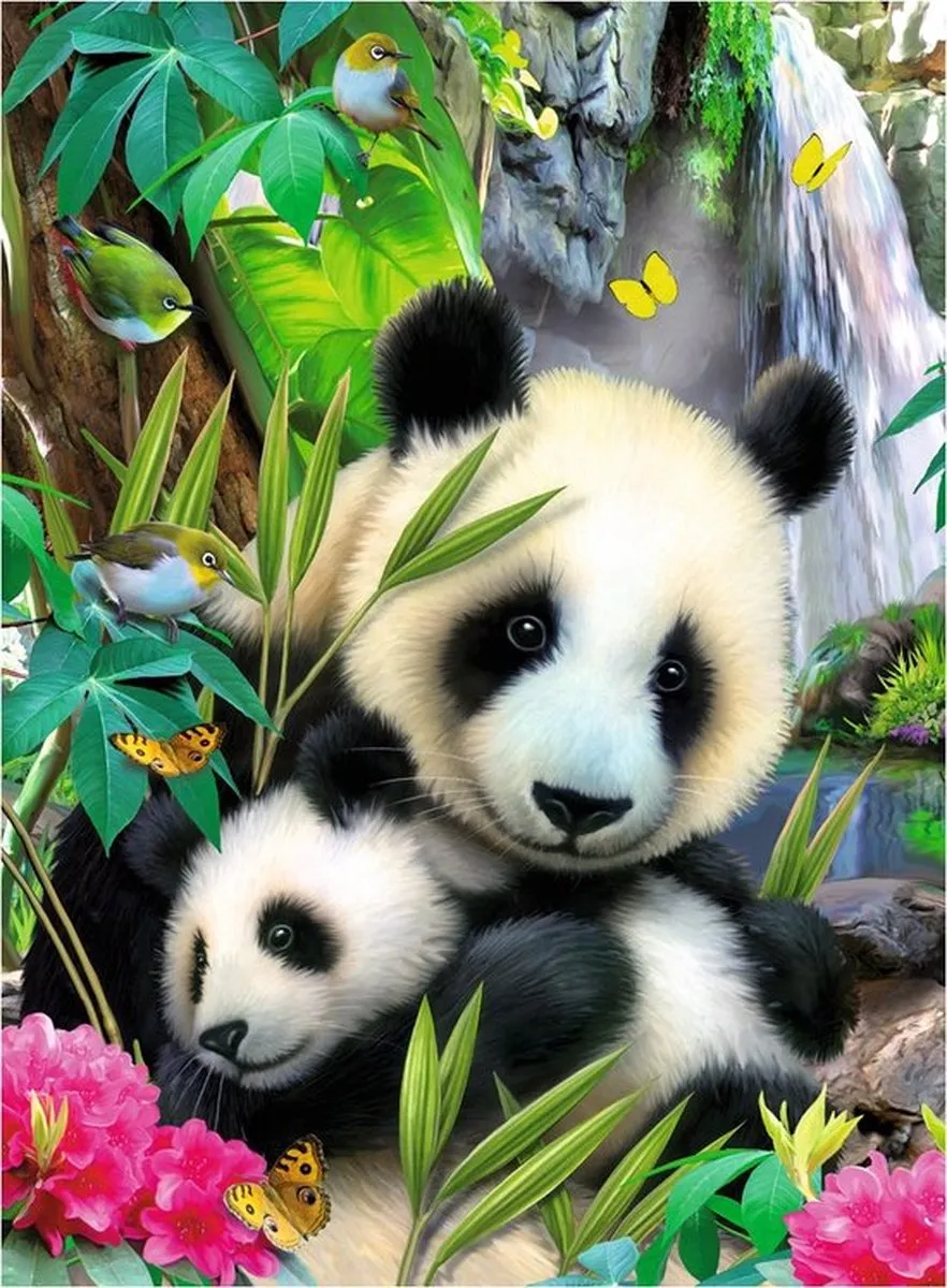 Ravensburger Lieve Panda Legpuzzel 300 Stuks - Multicolor