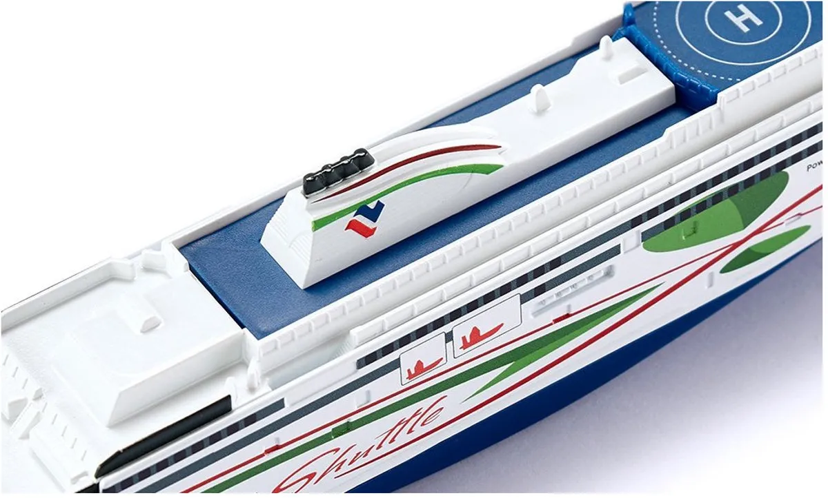 SIKU 1728 Tallink Megastar Veerboot - Metaal/Kunststof - Wit/Blauw/Groen