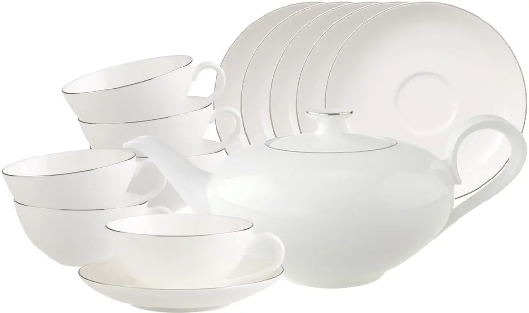 Teeservice Anmut Platinum No.1 Set van 6, Set van 13