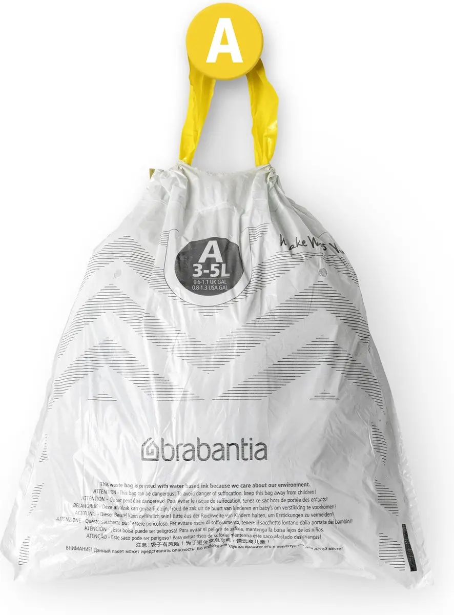 Brabantia PerfectFit Vuilniszakken 3L - 40 Stuks - afbeelding 4 van 6