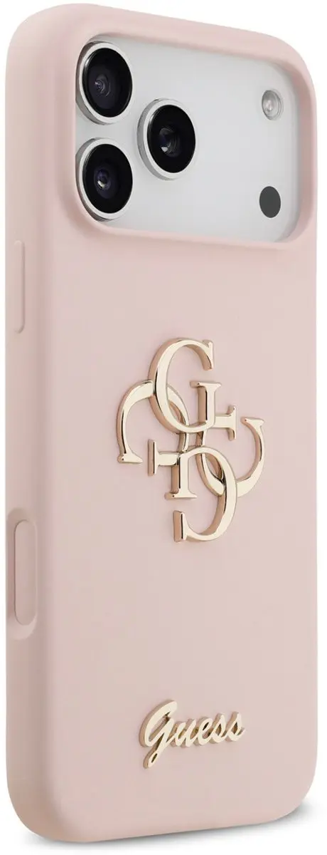 Guess Backcover Hoesje iPhone 17 Pro Max - Roze - 3666339522742 - afbeelding 5 van 6