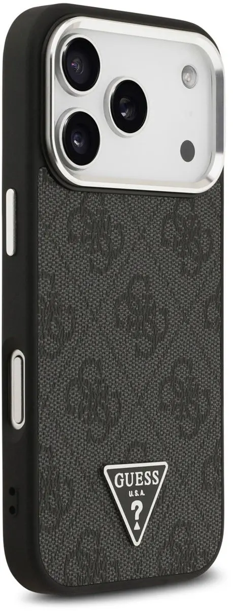 Guess iPhone 17 Pro Hoesje - Zwart - 3666339517458 - afbeelding 6 van 6