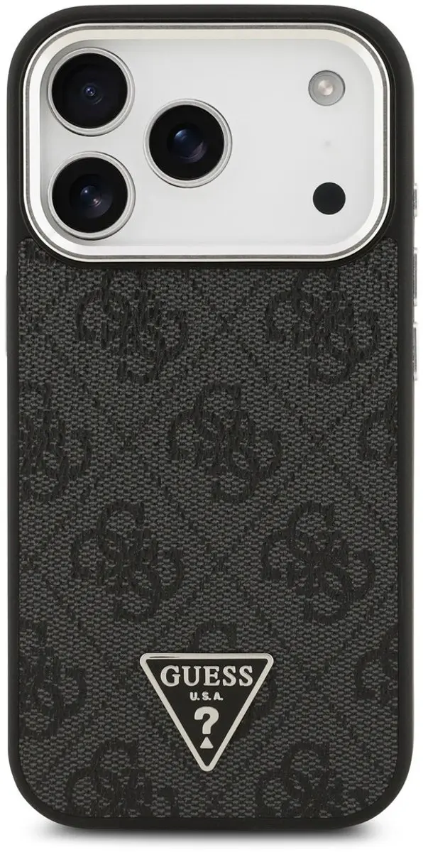Guess iPhone 17 Pro Hoesje - Zwart - 3666339517458 - afbeelding 5 van 6
