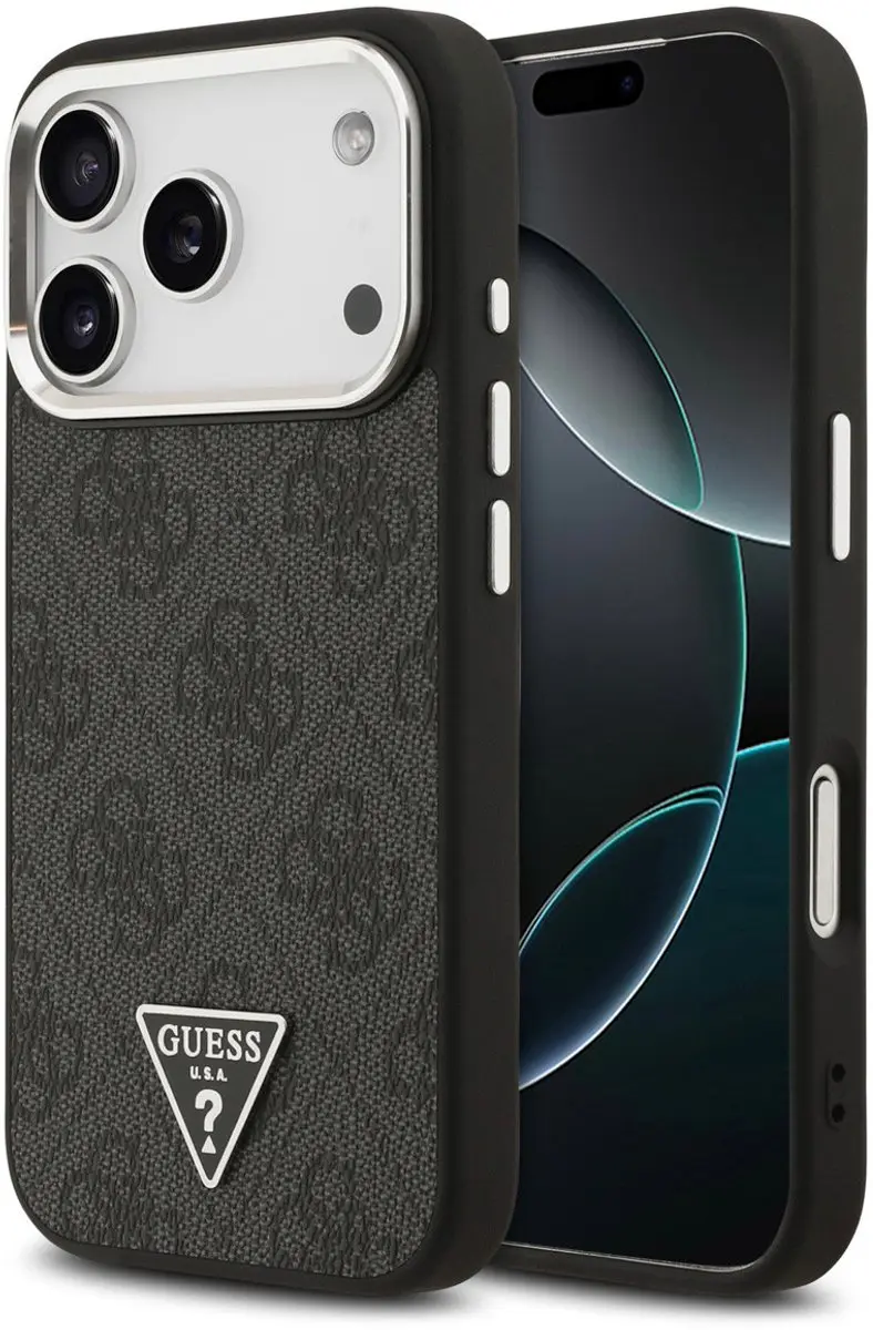 Guess iPhone 17 Pro Hoesje - Zwart - 3666339517458 - afbeelding 3 van 6