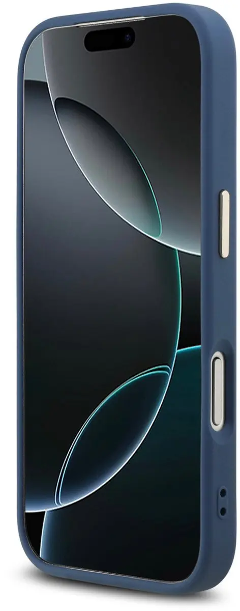 GUESS iPhone 17 Pro Telefoonhoesje - MagSafe - Blauw - afbeelding 6 van 6