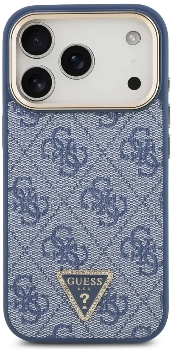 GUESS iPhone 17 Pro Telefoonhoesje - MagSafe - Blauw - afbeelding 2 van 6