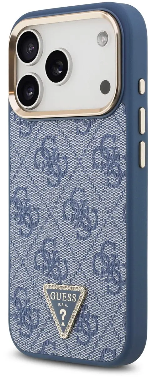 GUESS iPhone 17 Pro Telefoonhoesje - MagSafe - Blauw - afbeelding 4 van 6