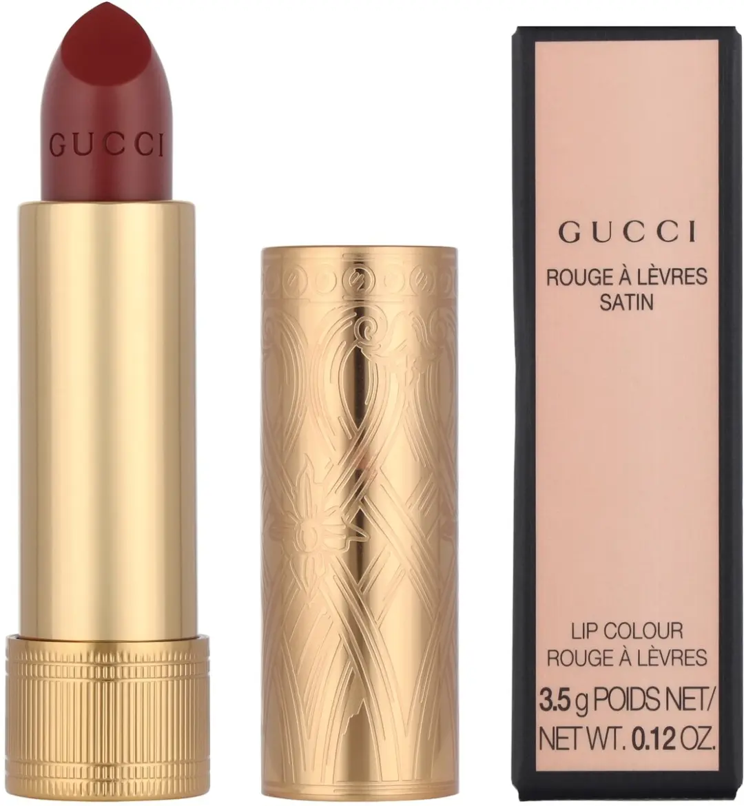 Gucci Rouge Satin Lip Colour #203 Mildred Rosewood - 3.5 g - afbeelding 3 van 5
