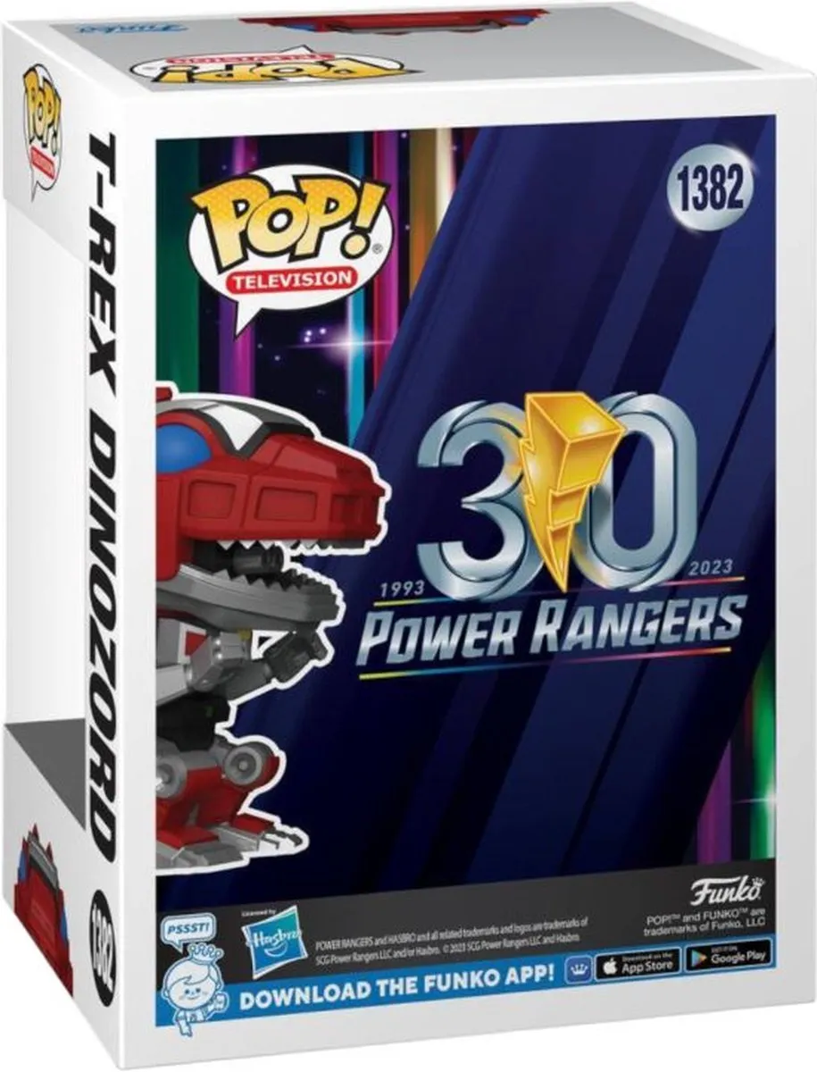 Funko POP! Power Rangers T-Rex Dinozord #1382 Exclusief